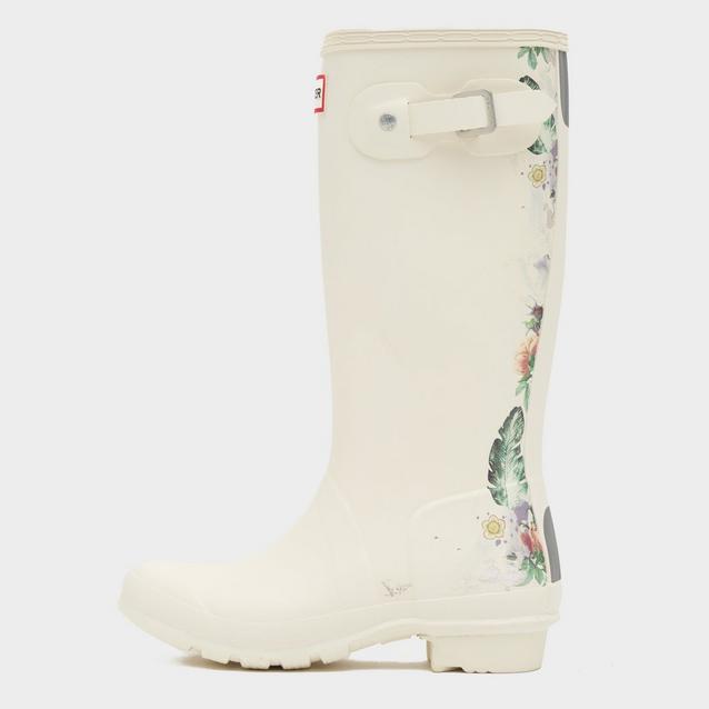 Hunter floral hot sale rain boots