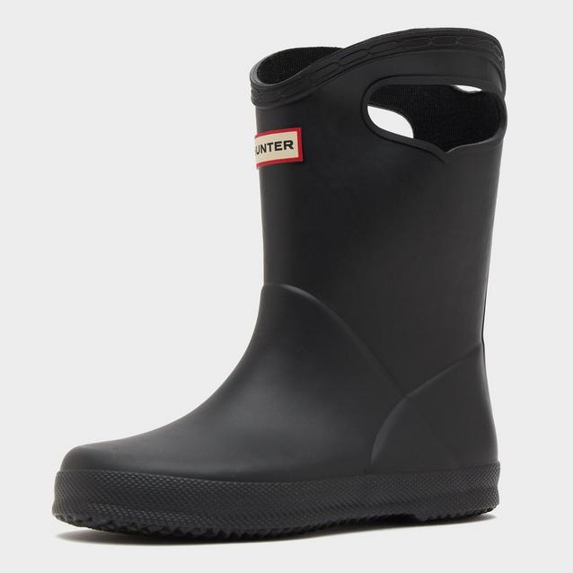 Hunter Kids First Classic Pull On Wellington Boots Blacks
