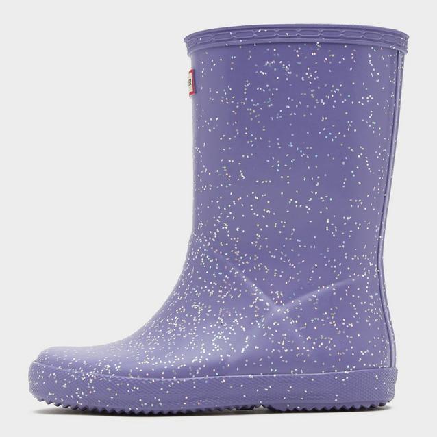 Kids purple shop hunter boots