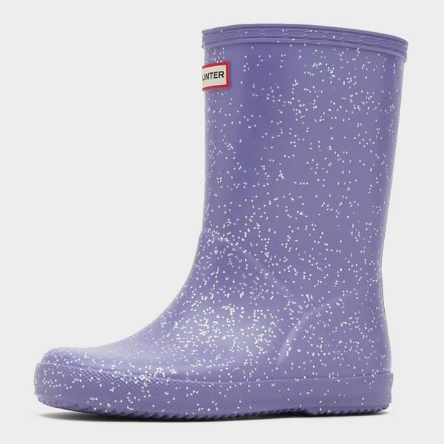 Kids glitter hunter wellies hotsell