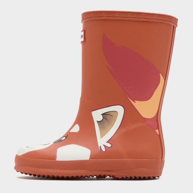 Hunter cheap orange wellies