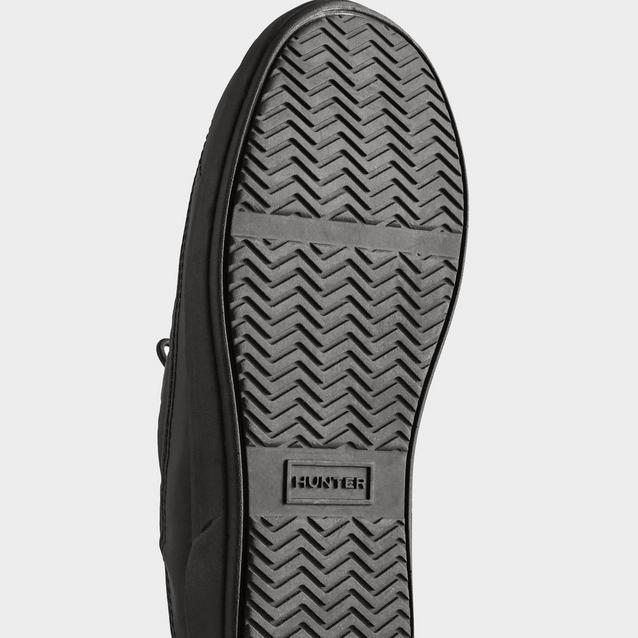 Hunter Men s Indoor Outdoor Insulated Slippers Blacks