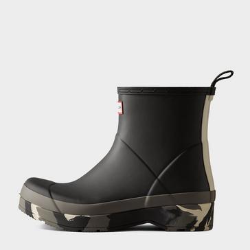 Black/Grey/Olive Hunter Men’s Play Short Colour Splash Boots