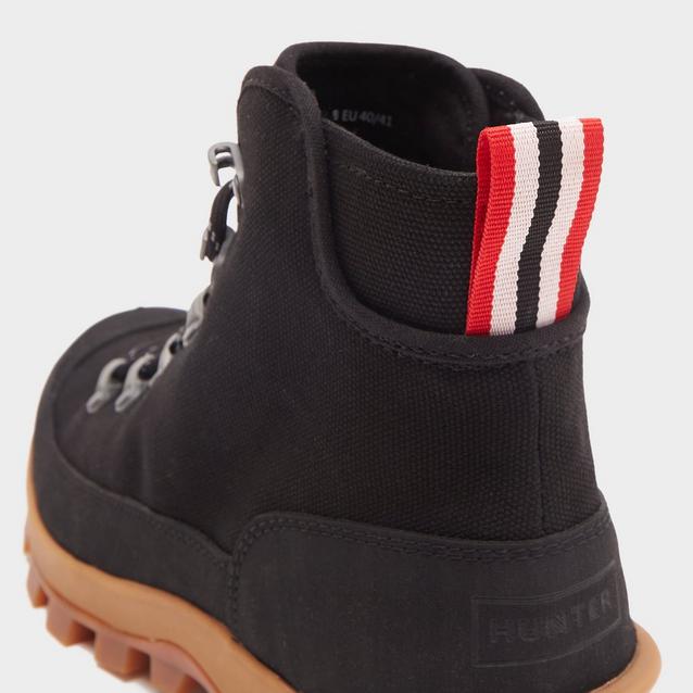 Hunter Men’s Canvas Desert Commando Boots Blacks