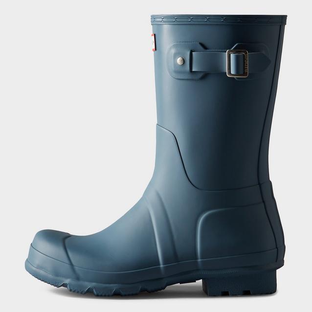 Hunter men's original short wellington boots sale