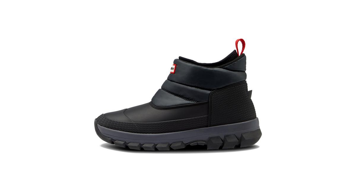 Hunter snow boots mens store