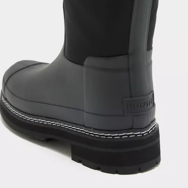 Womens Boots Hunter Refined Short Stitch Detail Wellington Boots