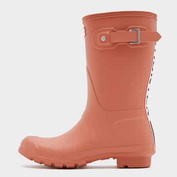 Red Hunter Women’s Original Short Tri Colour Wellington Boots