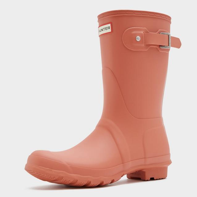 Hunter Women’s Original Short Tri Colour Wellington Boots | Millets