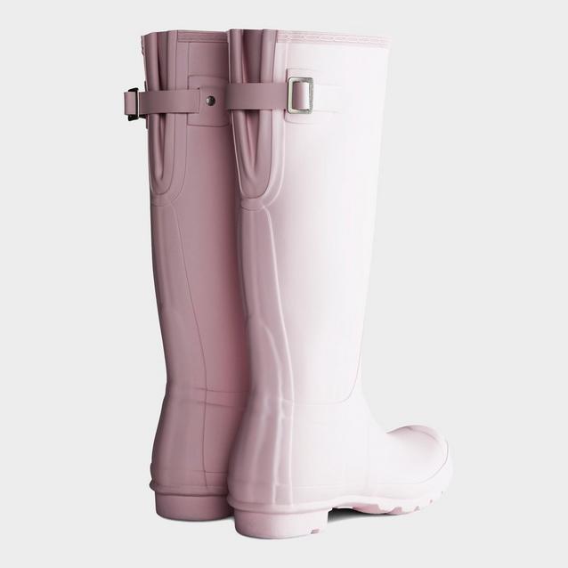 Hunter women's original tall back adjustable wellington boots on sale