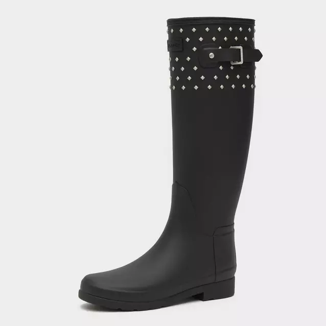 Hunter refined studded boots best sale