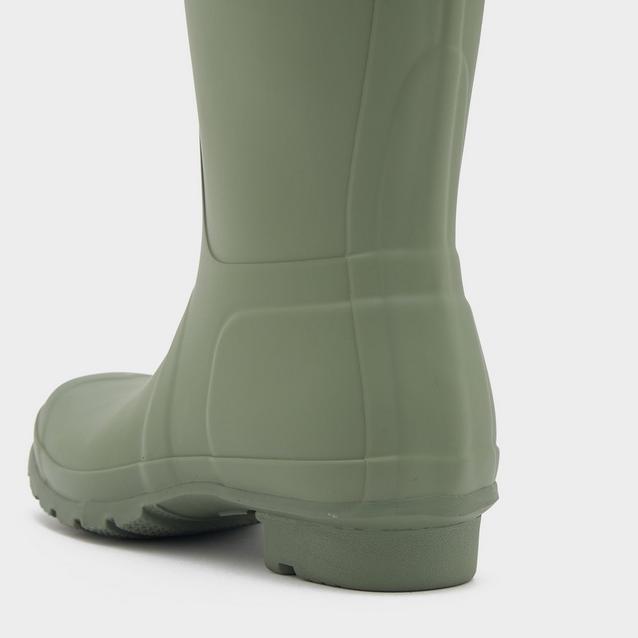 Hunter Womens Original Tall Colour Block Wellington Boots Lichen Green Muffled Green Ultimate Outdoors