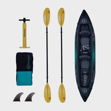 Blue Freespirit Tiki Pro Hybrid Inflatable Kayak Set