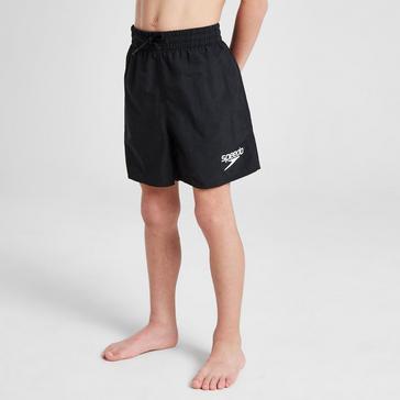 Black Speedo Kids’ Essential 13” Watershorts