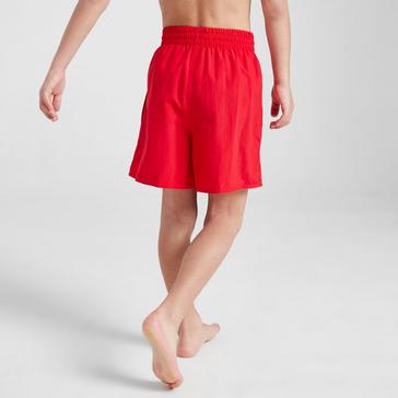 Red Speedo Kids’ Essential 13” Watershorts