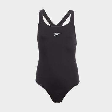 Black Speedo Kids’ Endurance Medalist Swimsuit