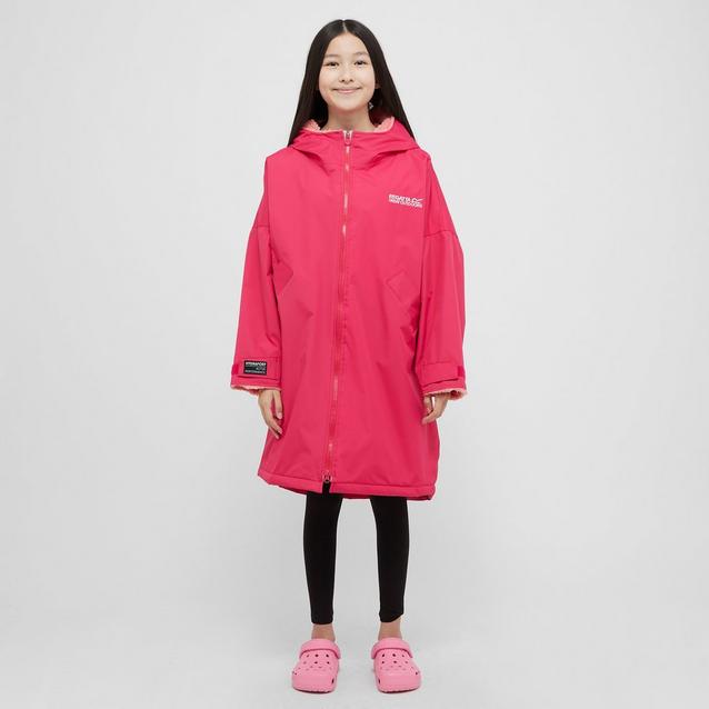 Regatta Kids' Waterproof Changing Robe Blacks