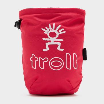 Red Troll Chalk Bag
