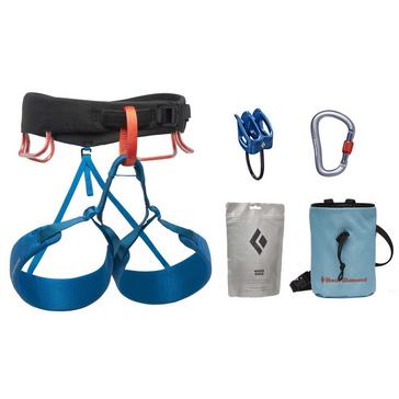 Blue Black Diamond Men’s Momentum Harness Package