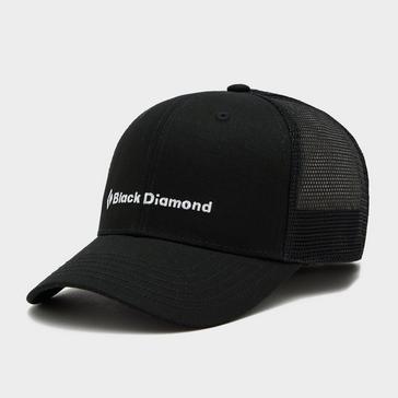 Black Black Diamond Trucker Cap