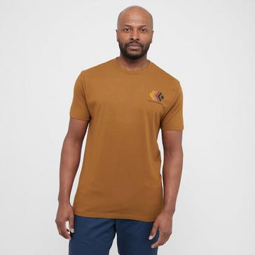 Brown Black Diamond Men’s Faded T-Shirt