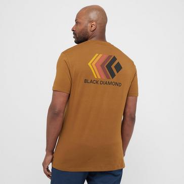 Brown Black Diamond Men’s Faded T-Shirt