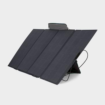 Black Ecoflow 400W Portable Solar Panel