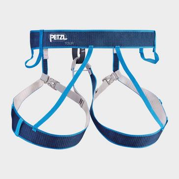 Blue Petzl Tour Harness