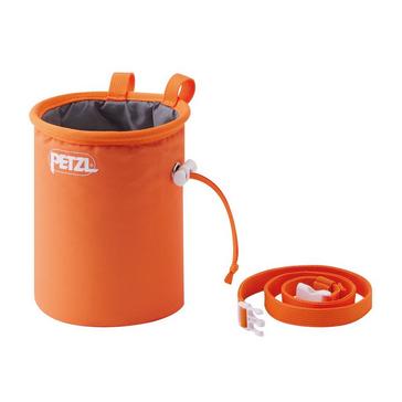 Orange Petzl Bandi Chalk Bag