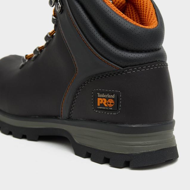 Black timberland deals steel toe boots