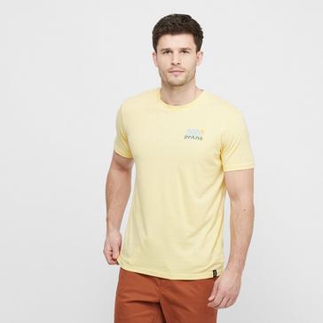 Yellow Prana Men’s Graphic Short Sleeve Tee