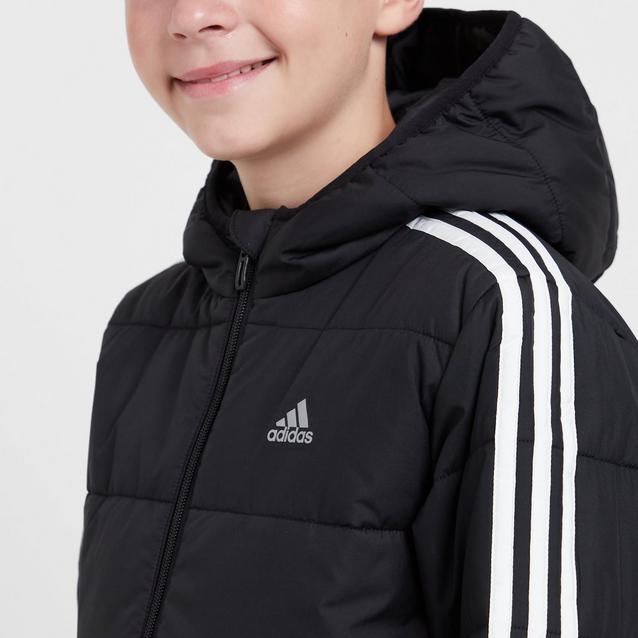 Black adidas jacket kids hotsell