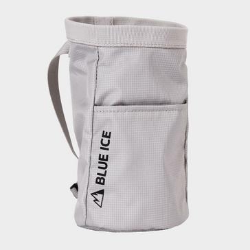 Grey BLUE ICE Saver Chalk Bag