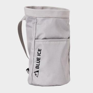 Grey BLUE ICE Saver Chalk Bag