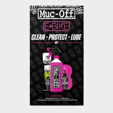 Black Muc Off eBike Clean, Protect & Lube Kit