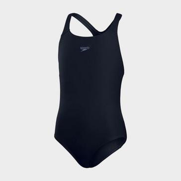Navy Speedo Kids’ Endurance Medalist Swimsuit
