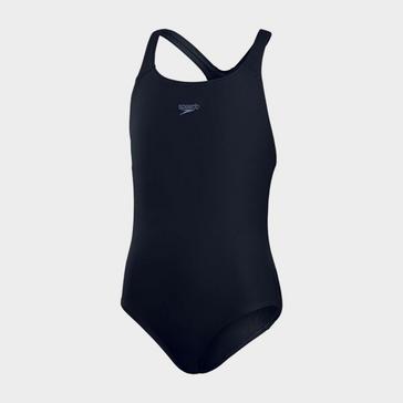 Navy Speedo Kids’ Eco Endurance Medalist Swimsuit