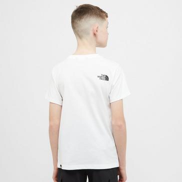 White The North Face Kids’ Simple Dome Tee
