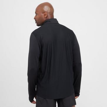 Black adidas Men's Own the Run Half-Zip Track Top