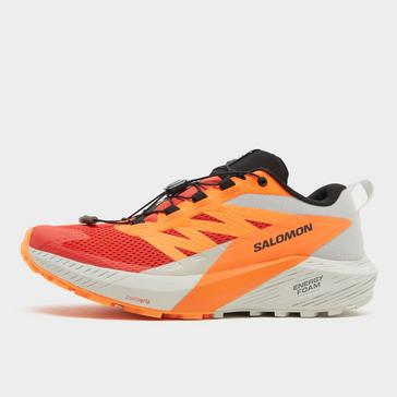 Orange Salomon Men’s Sense Ride 5 Trail Running Shoes