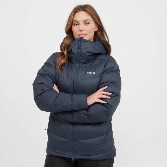 Down jacket grey online