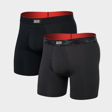 Black Saxx Men's Multi-Sport Boxer Briefs 2 Pack