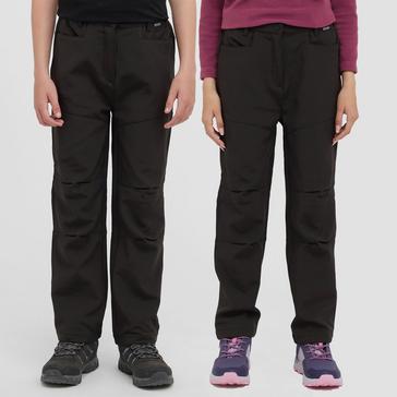 Black Regatta Kids’ Softshell Trousers