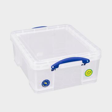 Clear Really Useful Really Useful Storage Box – 18L