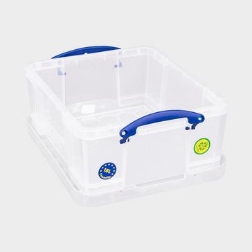 Clear Really Useful Storage Box – 18L