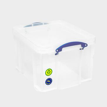 Clear Really Useful Storage Box – 35L