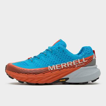 Blue Merrell Men’s Agility Peak 5 Trail Running Shoe