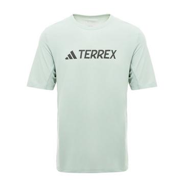 Green adidas Terrex Men's Multi Endurance Tech T-shirt