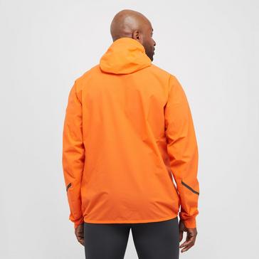 Orange adidas Terrex Men's Xperior 2.5 Light Rain-RDY Jacket