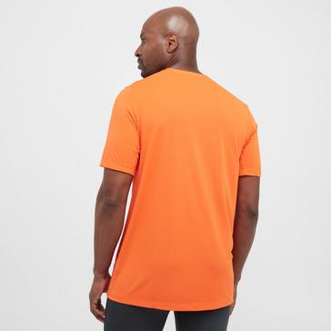 Orange adidas Terrex Men's Multi Endurance Tech T-shirt